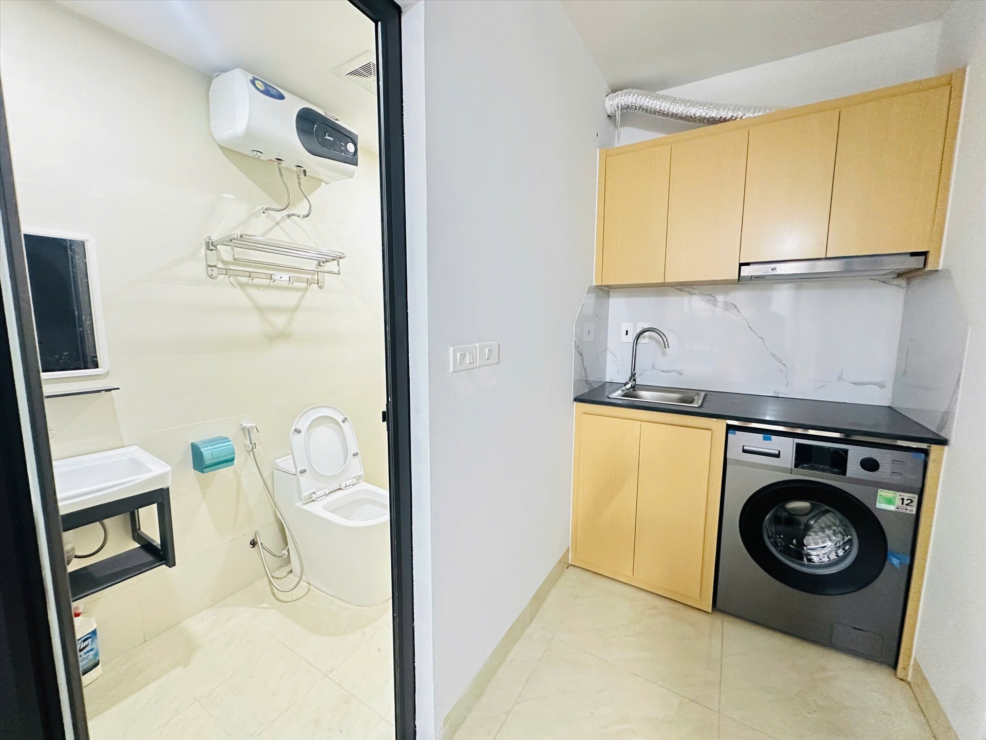 Phòng trọ 2 Phòng ngủ 45m2 tại NV Home Xã Đàn - Đống Đa - Phòng bếp
