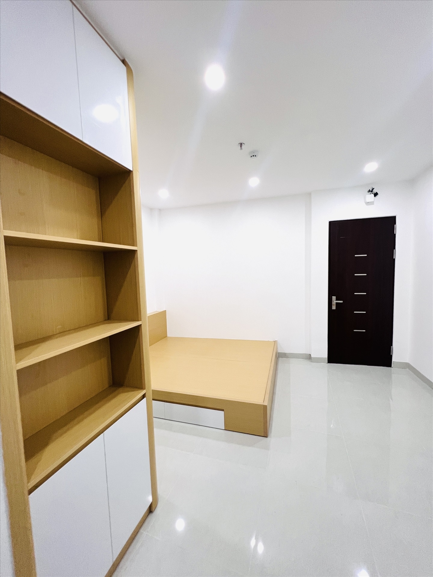 Phòng trọ Studio 25m2 tại Friends Team 1 Khương Trung - Thanh Xuân - Phòng ngủ