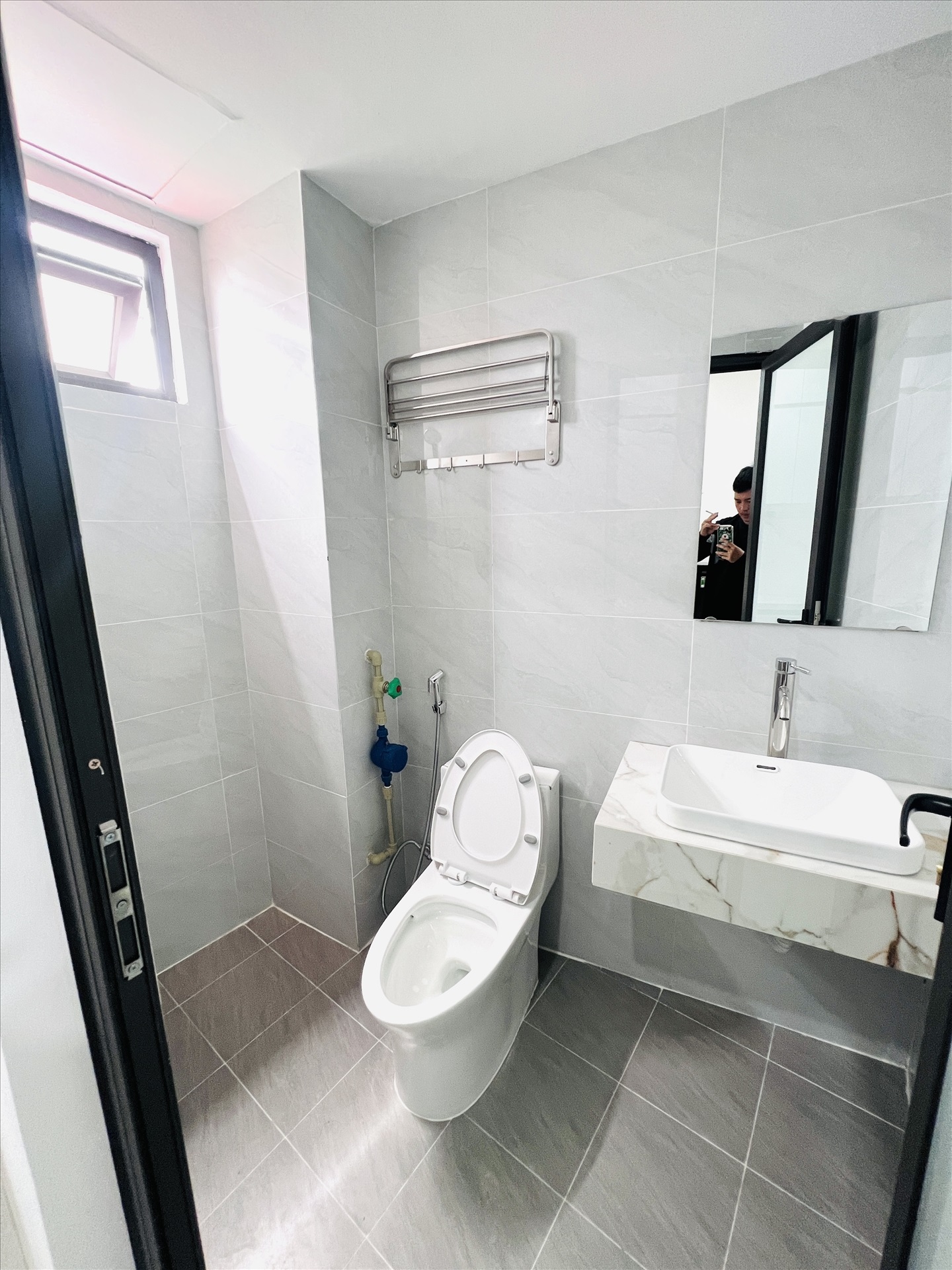 Phòng trọ Studio 25m2 tại Friends Team 1 Khương Trung - Thanh Xuân - Phòng tắm
