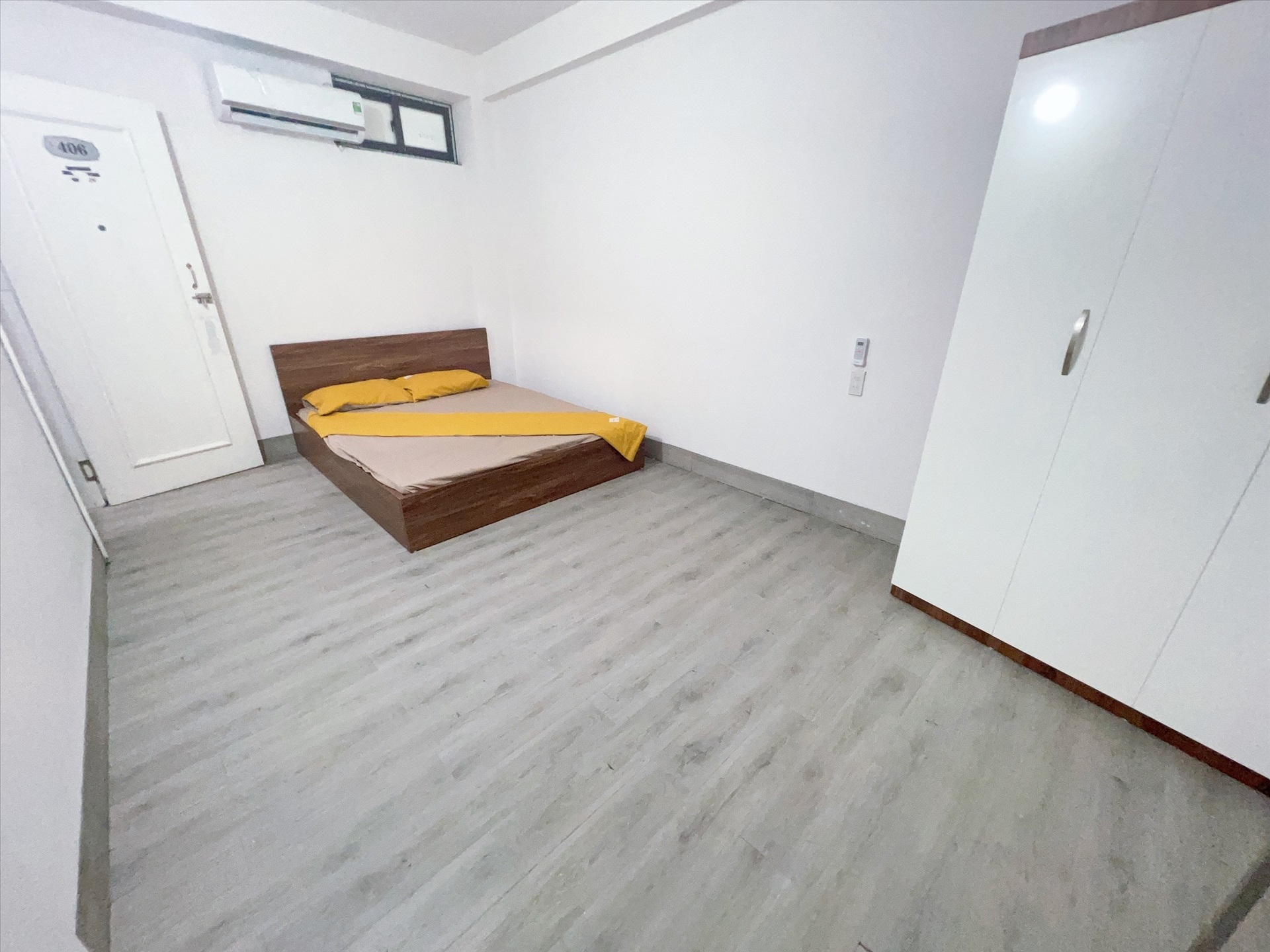 Phòng trọ Studio 20m2 tại HappyHomes Văn Hội - Bắc Từ Liêm - Phòng ngủ