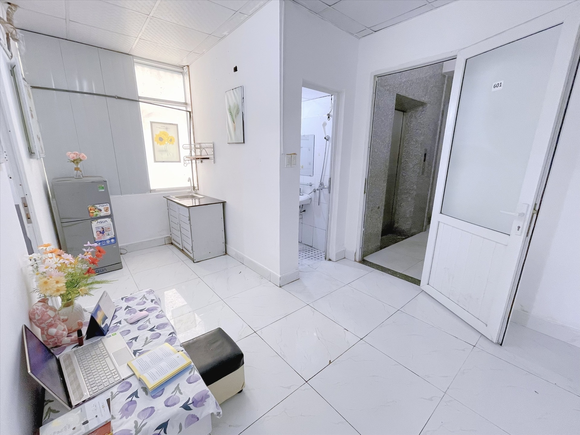 Phòng trọ 2 Phòng ngủ 40m2 tại HappyHomes 4 Doãn Kế Thiện - Cầu Giấy  - Phòng bếp