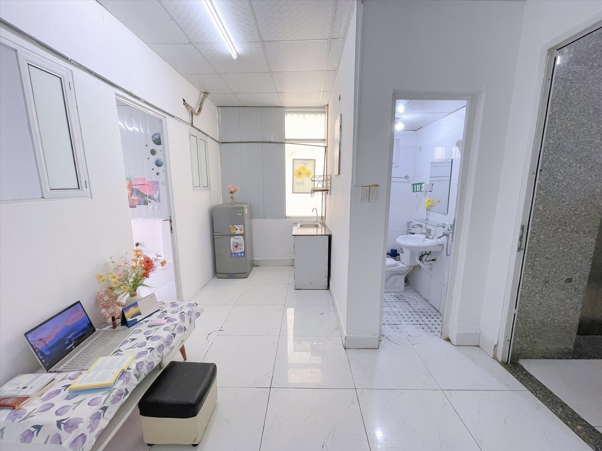 Phòng trọ 2 Phòng ngủ 40m2 tại HappyHomes 4 Doãn Kế Thiện - Cầu Giấy  - Phòng bếp