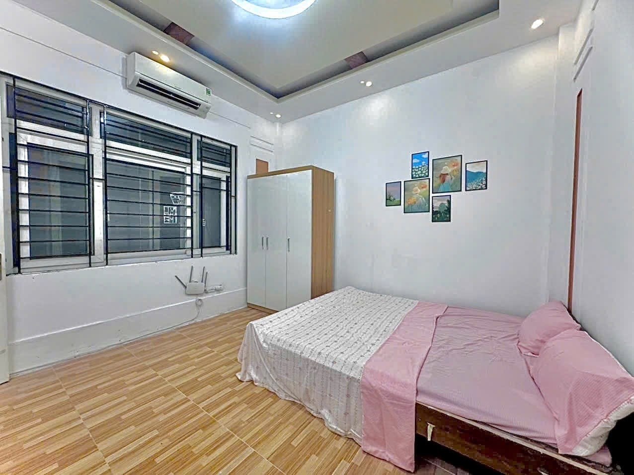 Phòng trọ Studio 20m2 tại Time House Hồ Tùng Mậu - Cầu Giấy - Phòng ngủ