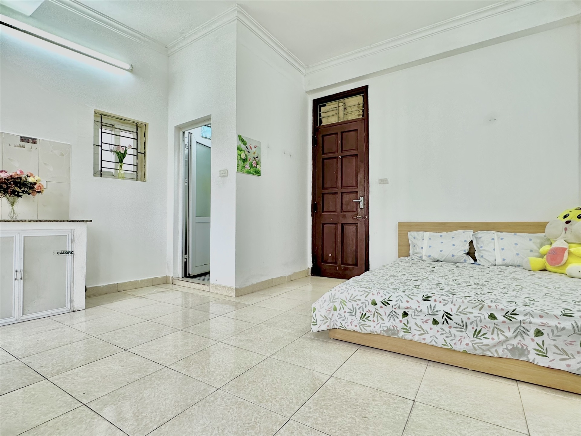Phòng trọ Studio 30m2 tại Timehouse Yên Hòa - Cầu Giấy - Phòng ngủ