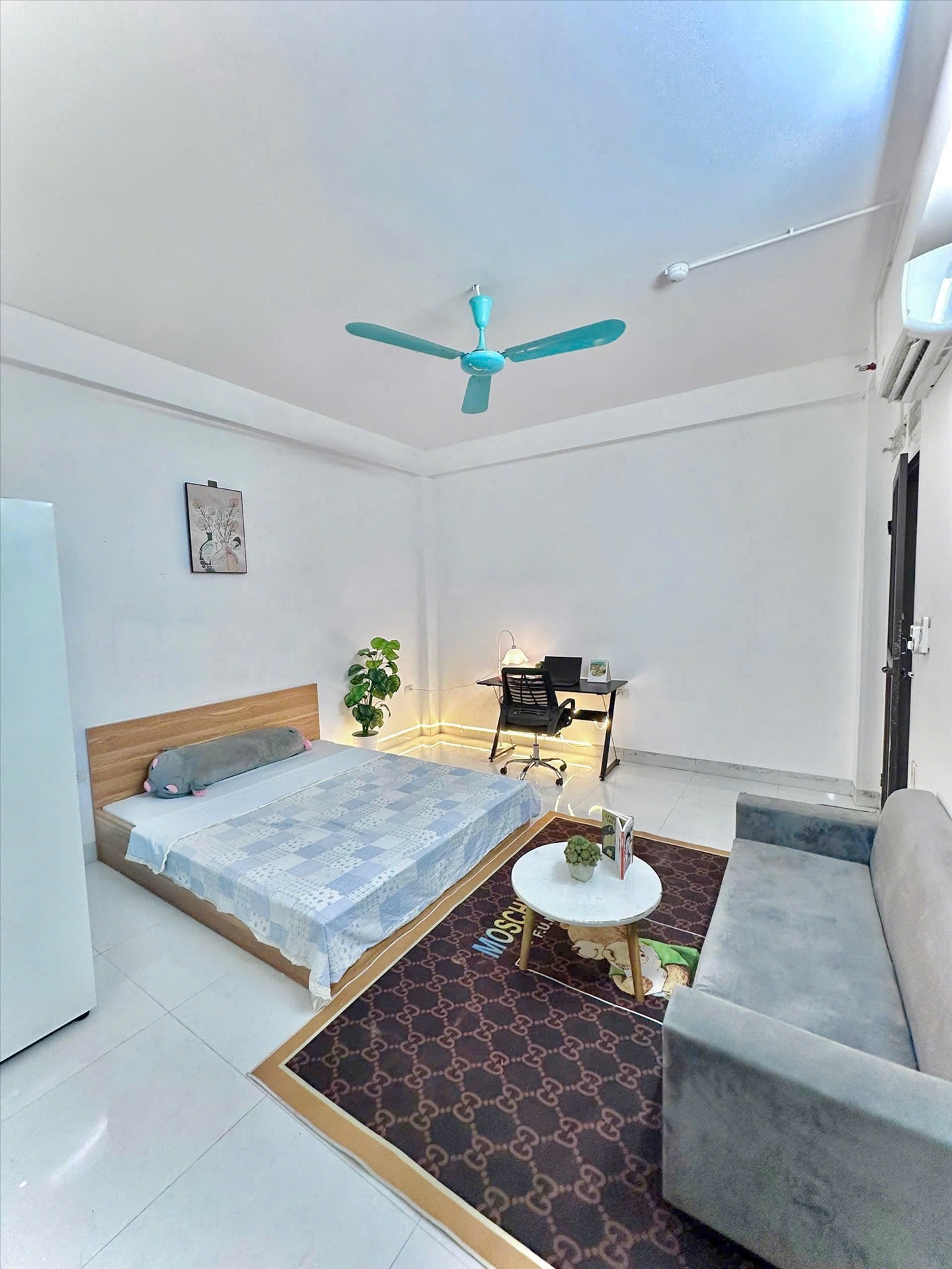 Phòng trọ Studio 30m2 tại Time House 1 Phú Diễn - Bắc Từ Liêm - Phòng ngủ