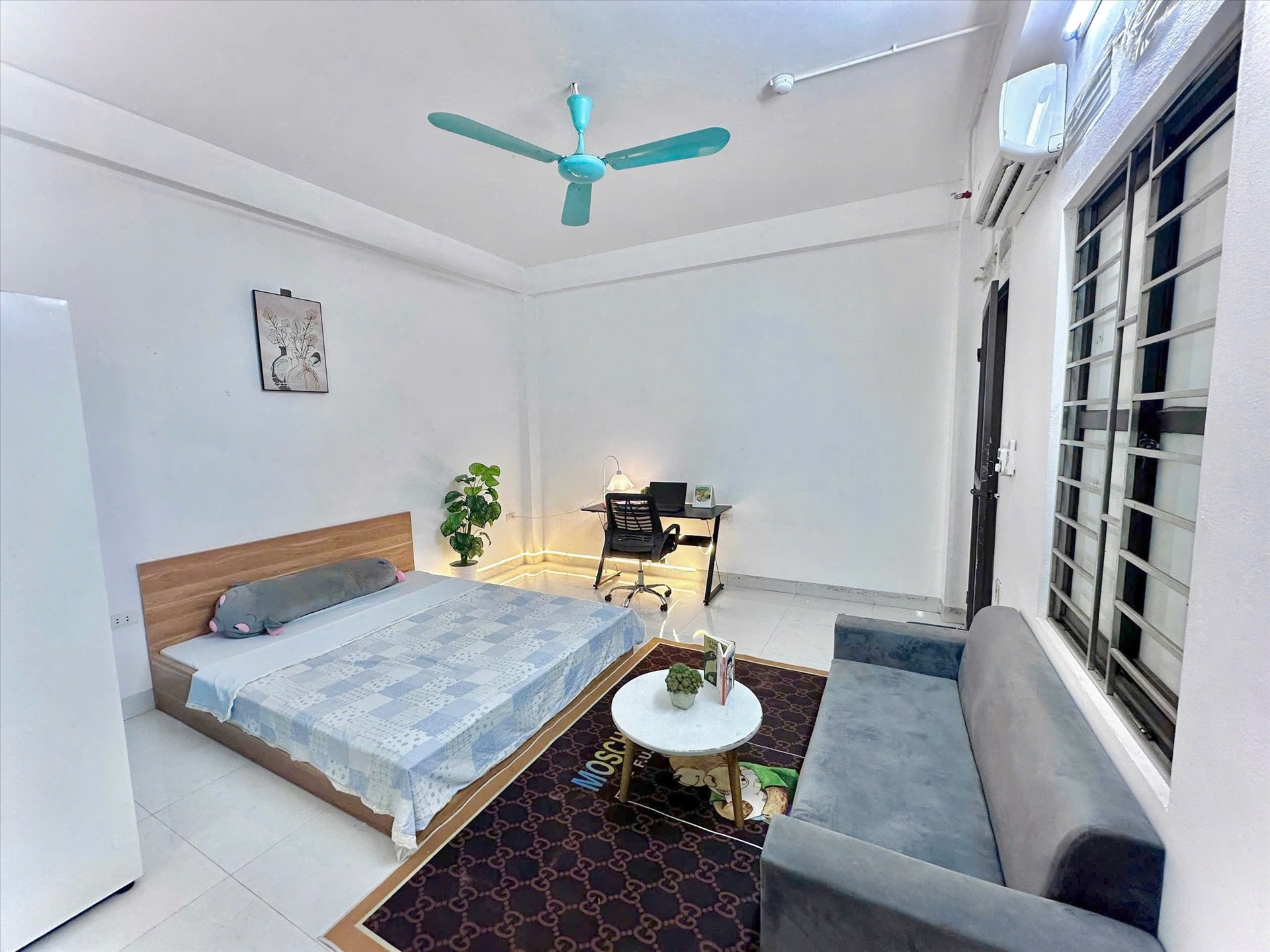 Phòng trọ Studio 30m2 tại Time House 1 Phú Diễn - Bắc Từ Liêm - Phòng ngủ