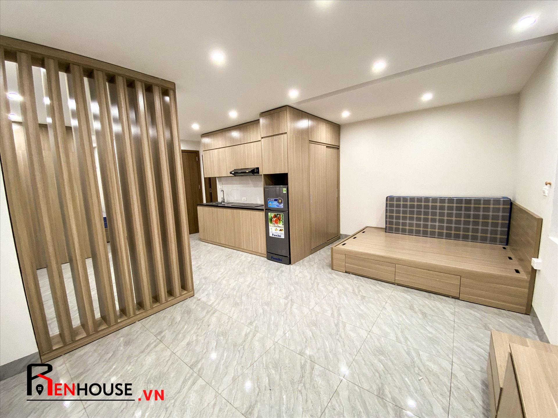 Phòng trọ 2 Phòng ngủ 60m2 tại RenHouse Mễ Trì Thượng - Nam Từ Liêm - Phòng ngủ