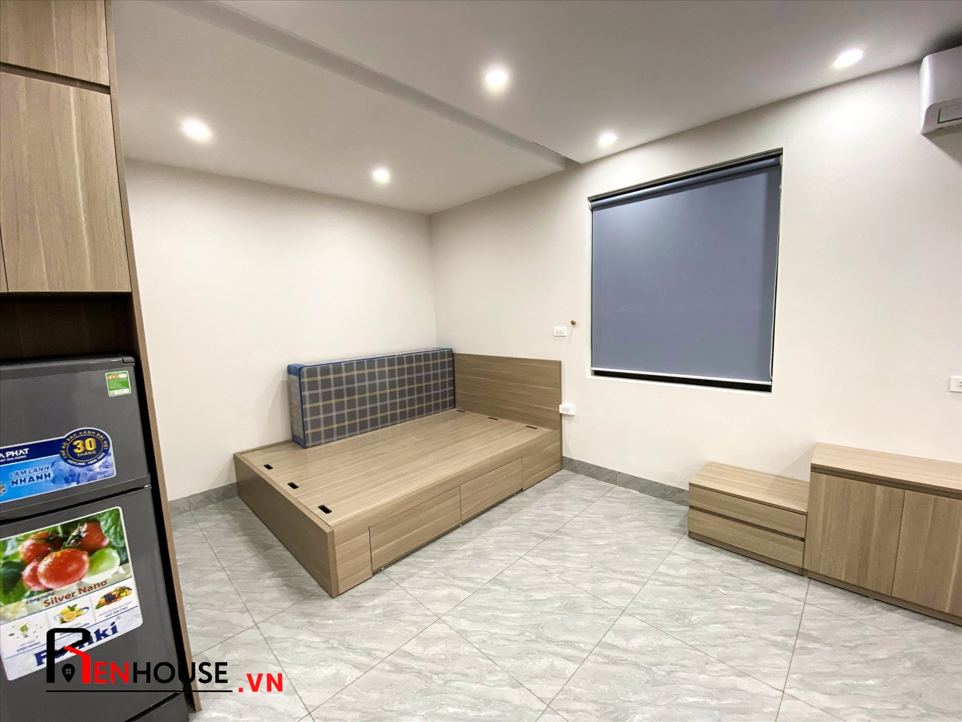 Phòng trọ 2 Phòng ngủ 60m2 tại RenHouse Mễ Trì Thượng - Nam Từ Liêm - Phòng ngủ