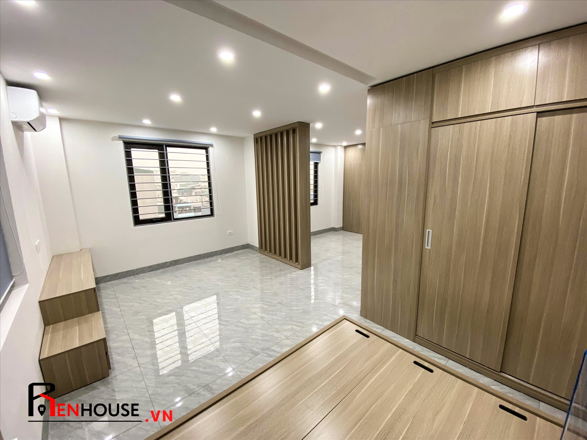 Phòng trọ 2 Phòng ngủ 60m2 tại RenHouse Mễ Trì Thượng - Nam Từ Liêm - Phòng ngủ