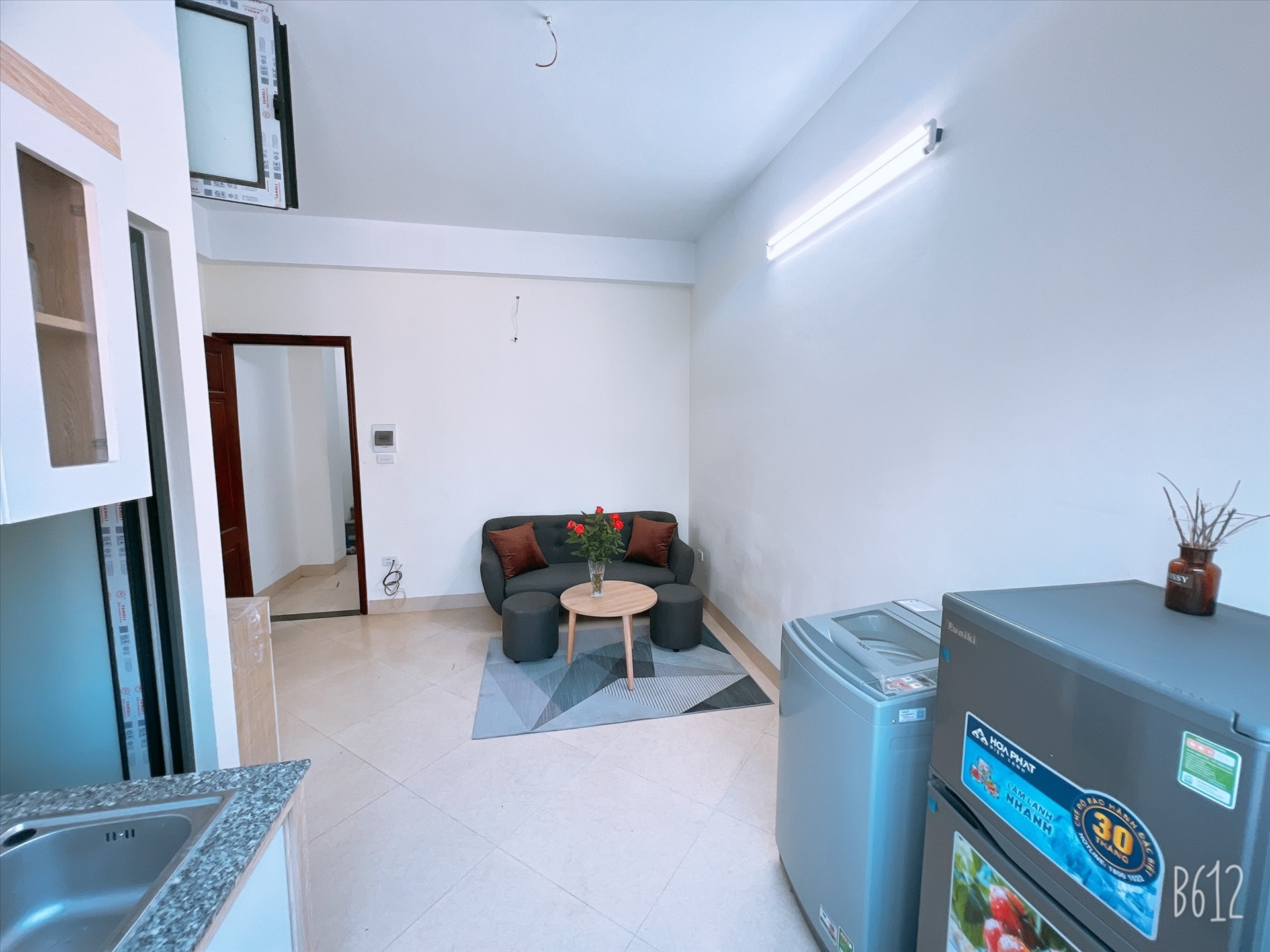 Phòng trọ 1 Phòng ngủ 35m2 tại QHOME Trần Duy Hưng - Cầu Giấy - Phòng khách