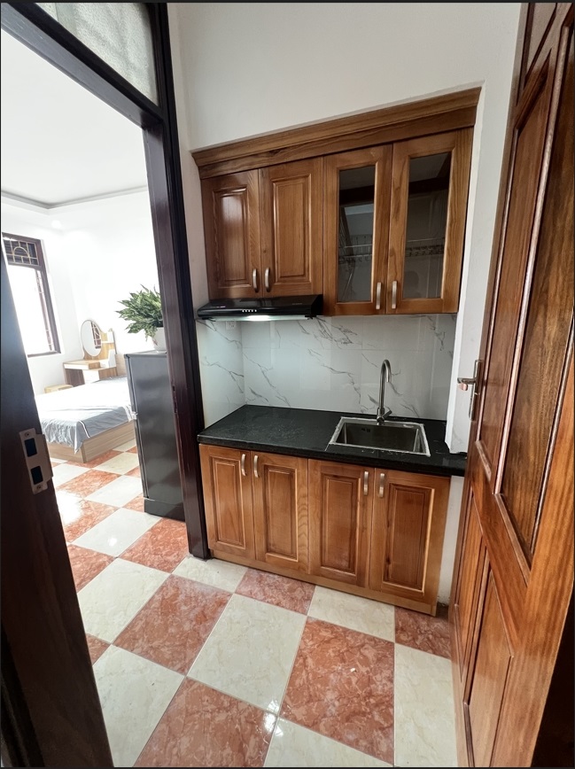 Phòng trọ Studio 30m2 tại AT Home Nguyễn Ngọc Vũ - Cầu Giấy - Phòng bếp