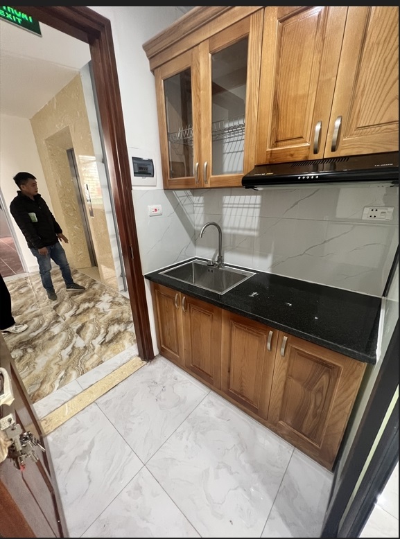Phòng trọ Studio 30m2 tại AT Home Nguyễn Ngọc Vũ - Cầu Giấy - Phòng bếp
