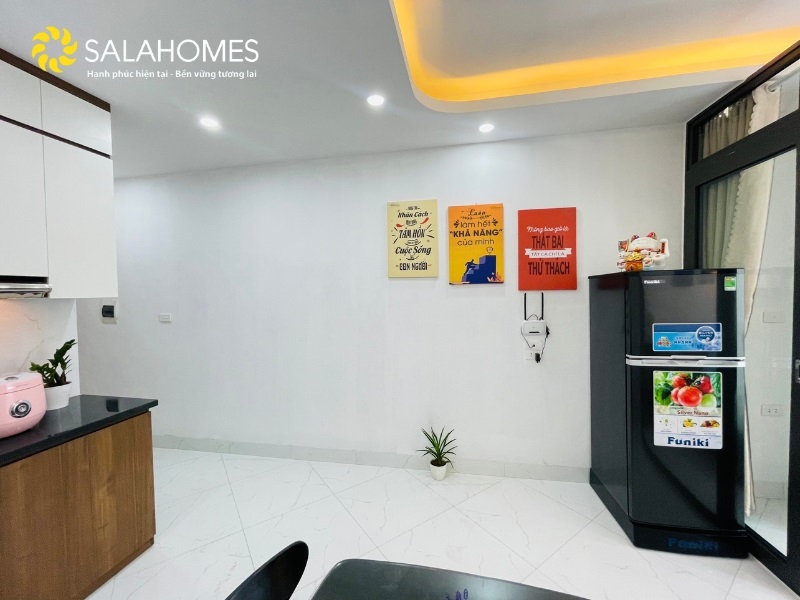 Phòng trọ 1 Phòng ngủ 34m2 tại Salahomes Khương Đình - Thanh Xuân - Phòng bếp