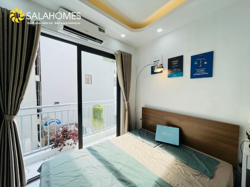 Phòng trọ 1 Phòng ngủ 34m2 tại Salahomes Khương Đình - Thanh Xuân - Phòng ngủ