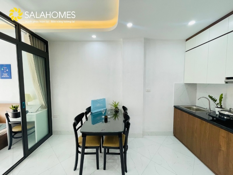Phòng trọ 1 Phòng ngủ 34m2 tại Salahomes Khương Đình - Thanh Xuân - Phòng bếp