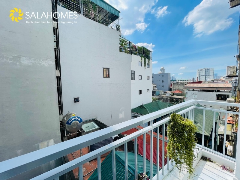 Phòng trọ 1 Phòng ngủ 34m2 tại Salahomes Khương Đình - Thanh Xuân - Ban công