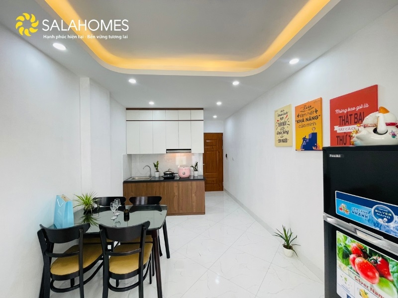 Phòng trọ 1 Phòng ngủ 34m2 tại Salahomes Khương Đình - Thanh Xuân - Ban công