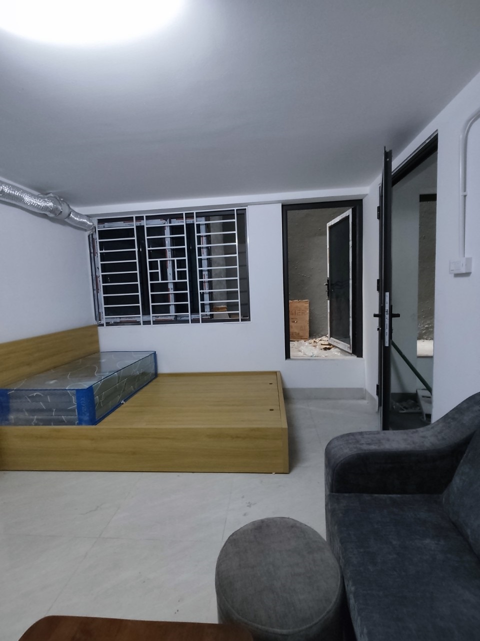 Phòng trọ Studio 22m2 tại GD Home Yên Hòa - Cầu Giấy - Phòng ngủ