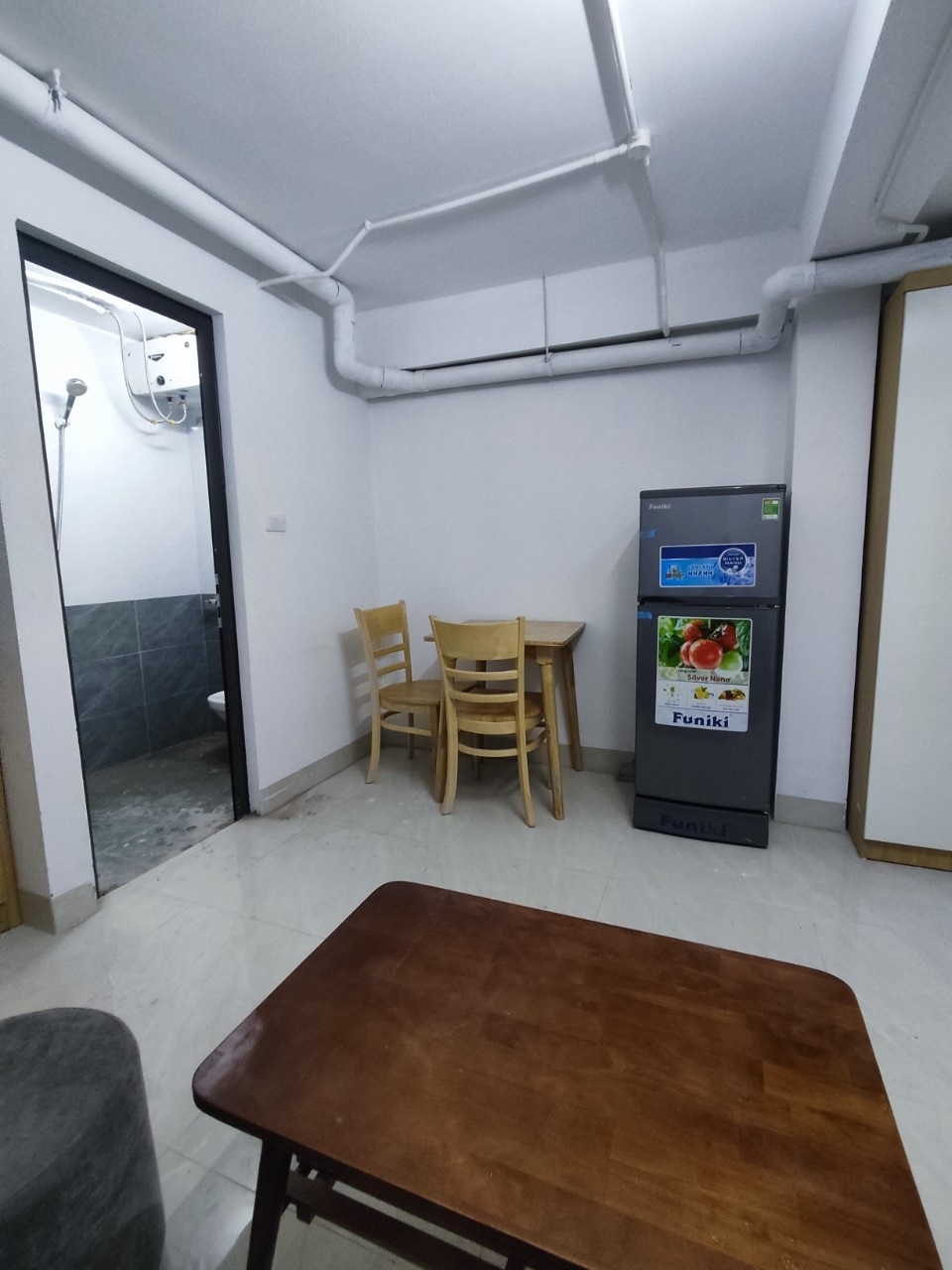 Phòng trọ Studio 22m2 tại GD Home Yên Hòa - Cầu Giấy - Phòng khách