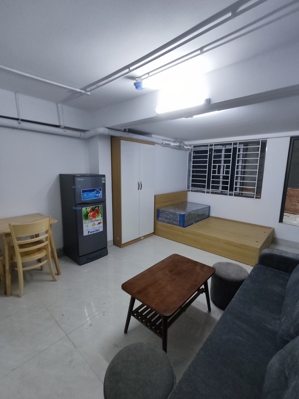 Phòng trọ Studio 22m2 tại GD Home Yên Hòa - Cầu Giấy - Phòng ngủ