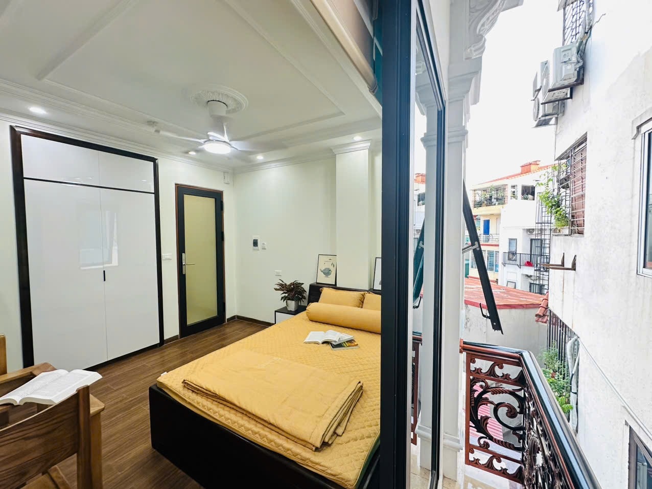 Phòng trọ Studio 25m2 tại NV Home Mỹ Đình - Nam Từ Liêm - Ban công