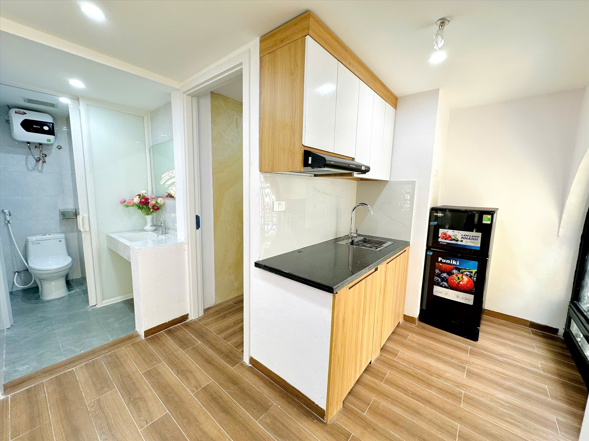Phòng trọ 1 Phòng ngủ 40m2 tại TT House Nguyễn Phong Sắc - Cầu Giấy - Phòng bếp