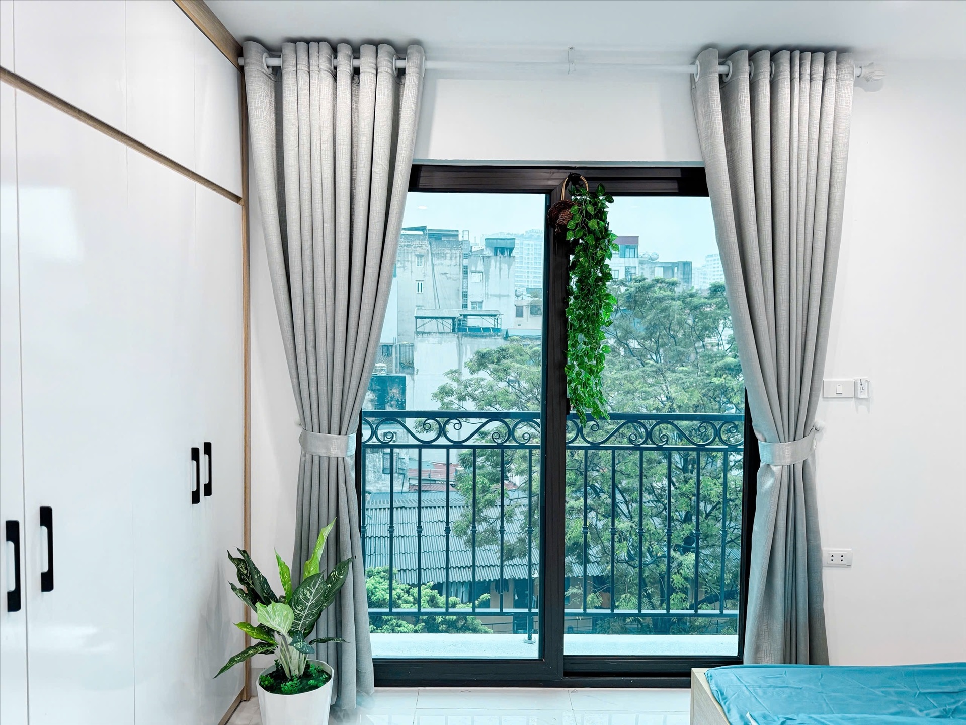 Phòng trọ Studio 25m2 tại Friends Team Chính Kinh - Thanh Xuân - Phòng ngủ