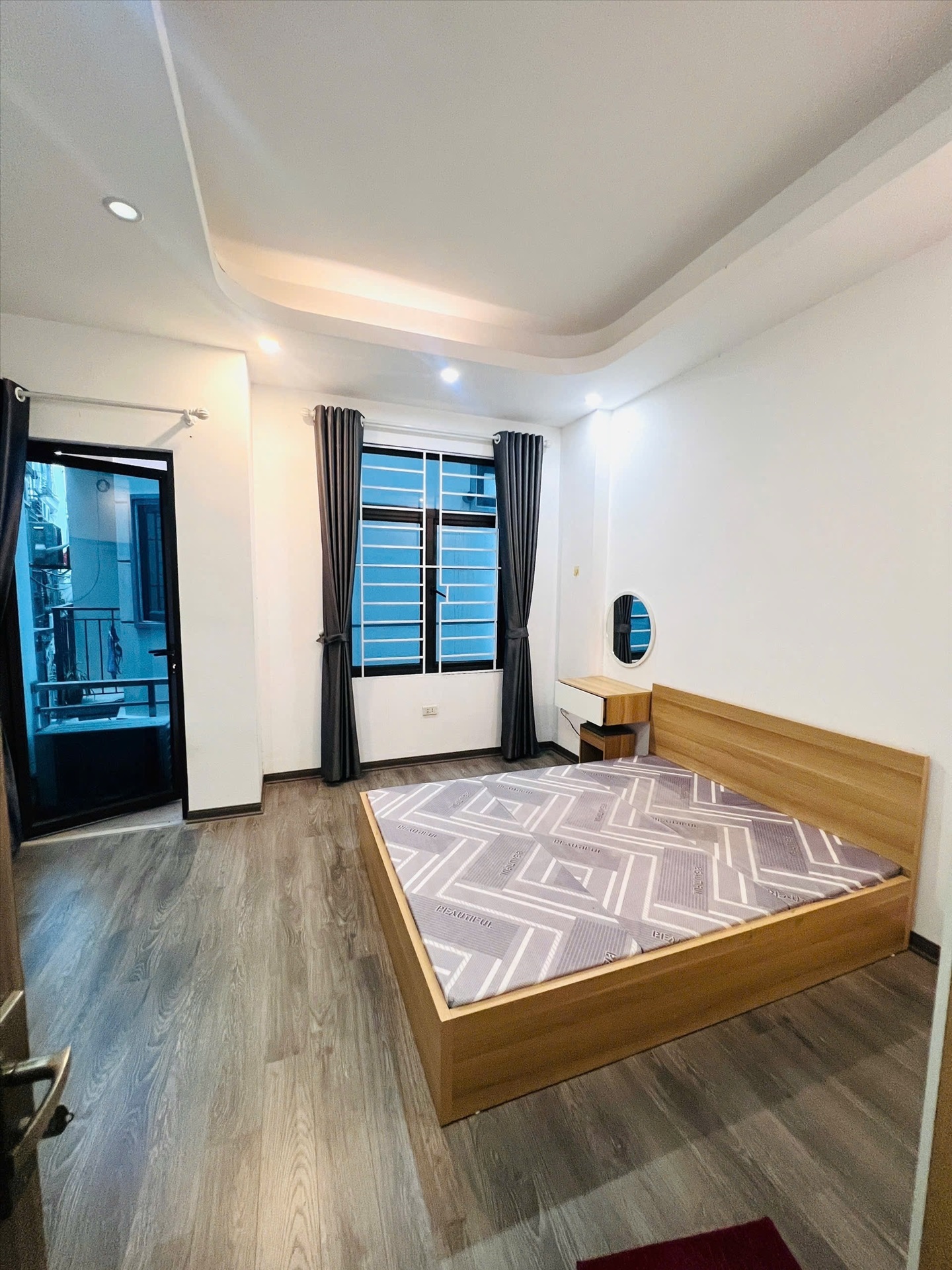 Phòng trọ Studio 25m2 tại Friends Team Định Công Thượng - Hoàng Mai - Phòng ngủ