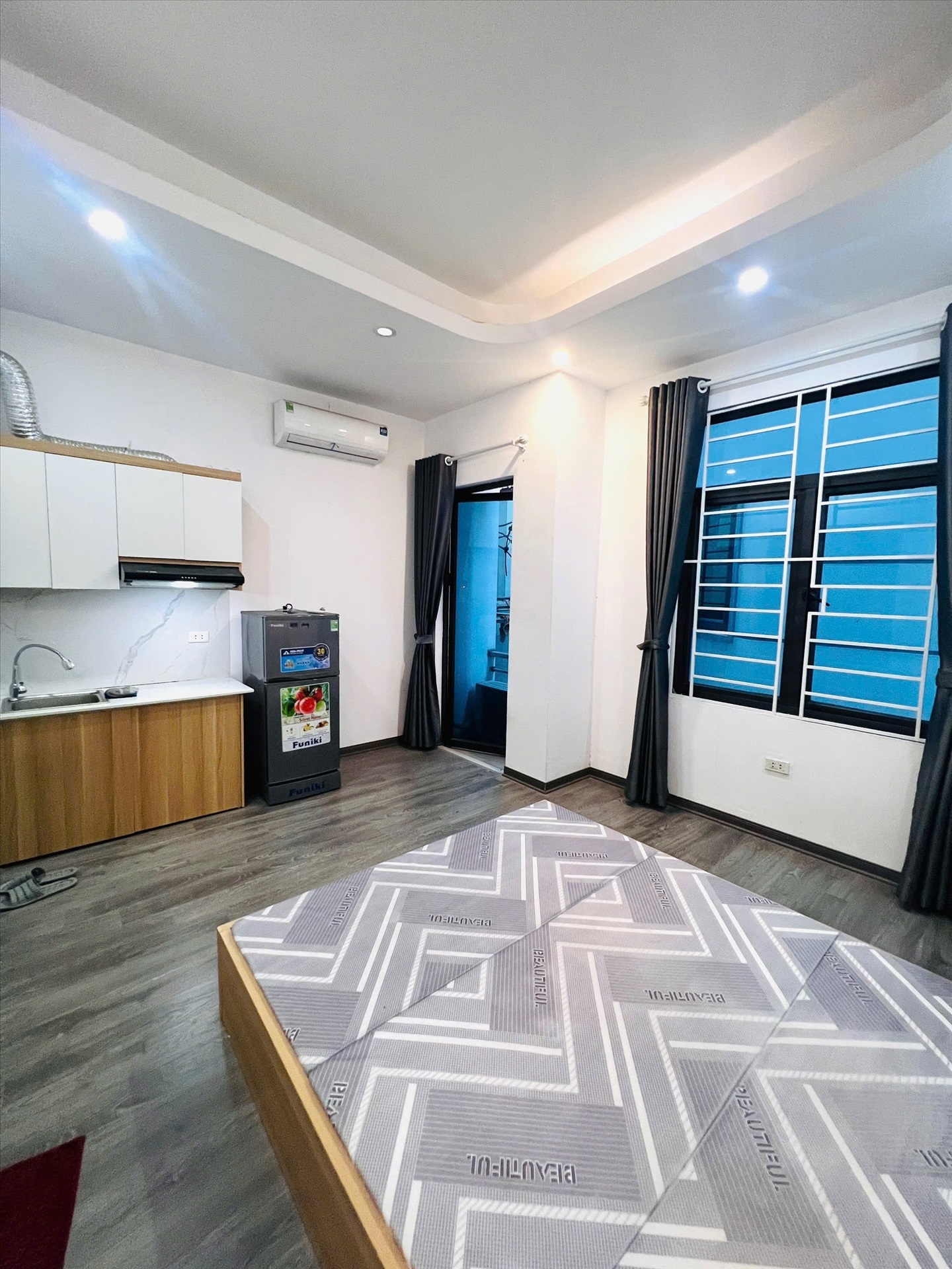 Phòng trọ Studio 25m2 tại Friends Team Định Công Thượng - Hoàng Mai - Phòng ngủ