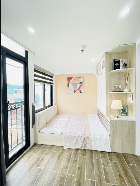 Phòng trọ Studio 30m2 tại Freinds Team Định Công Thượng - Hoàng Mai - Phòng ngủ