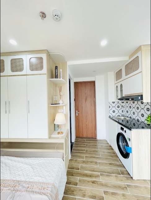 Phòng trọ Studio 30m2 tại Freinds Team Định Công Thượng - Hoàng Mai - Phòng ngủ