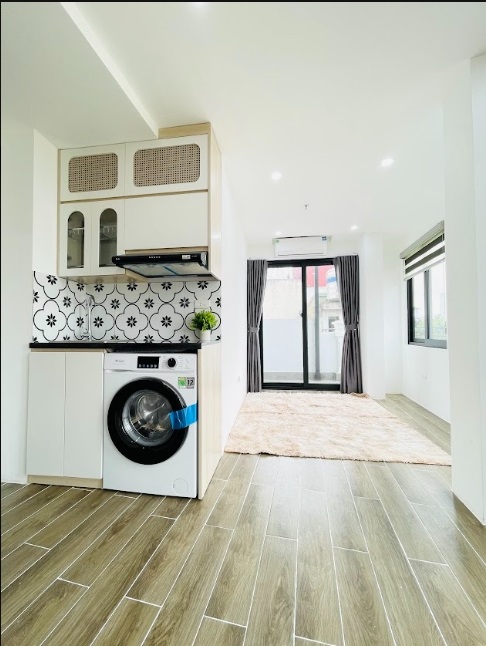 Phòng trọ Studio 30m2 tại Freinds Team Định Công Thượng - Hoàng Mai - Phòng bếp