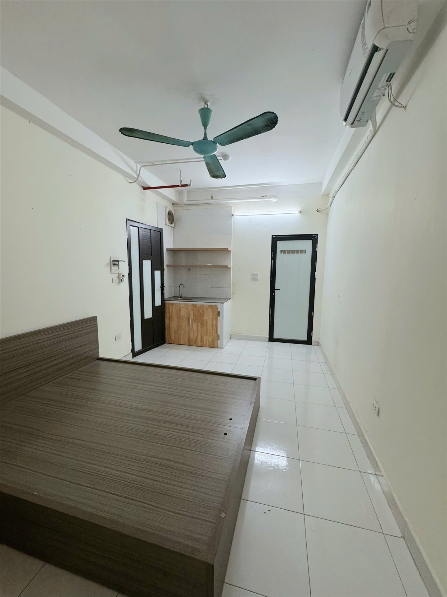 Phòng trọ Studio 25m2 tại Friends Team Giáp Nhất - Thanh Xuân - Phòng ngủ