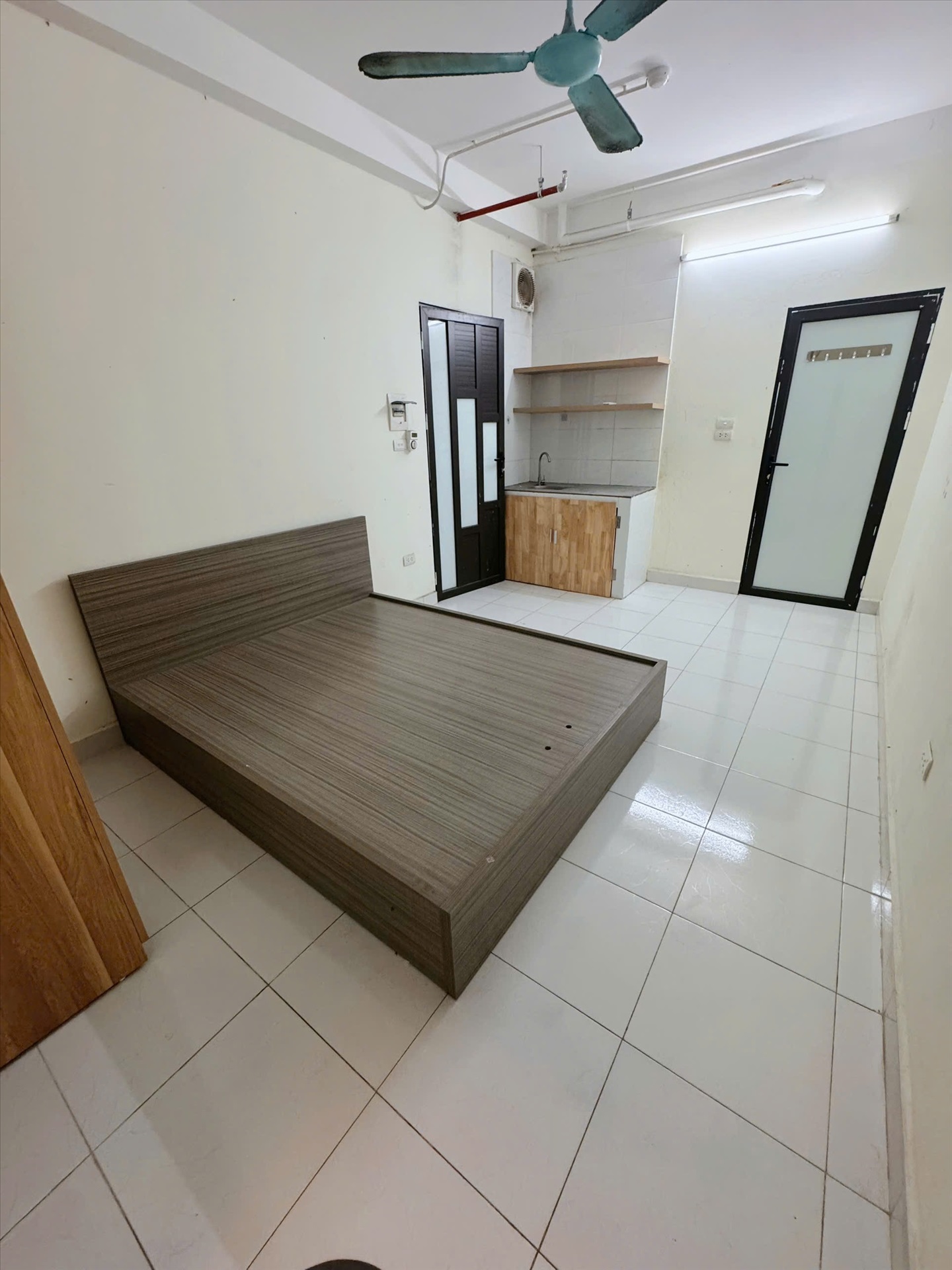Phòng trọ Studio 25m2 tại Friends Team Giáp Nhất - Thanh Xuân - Phòng ngủ