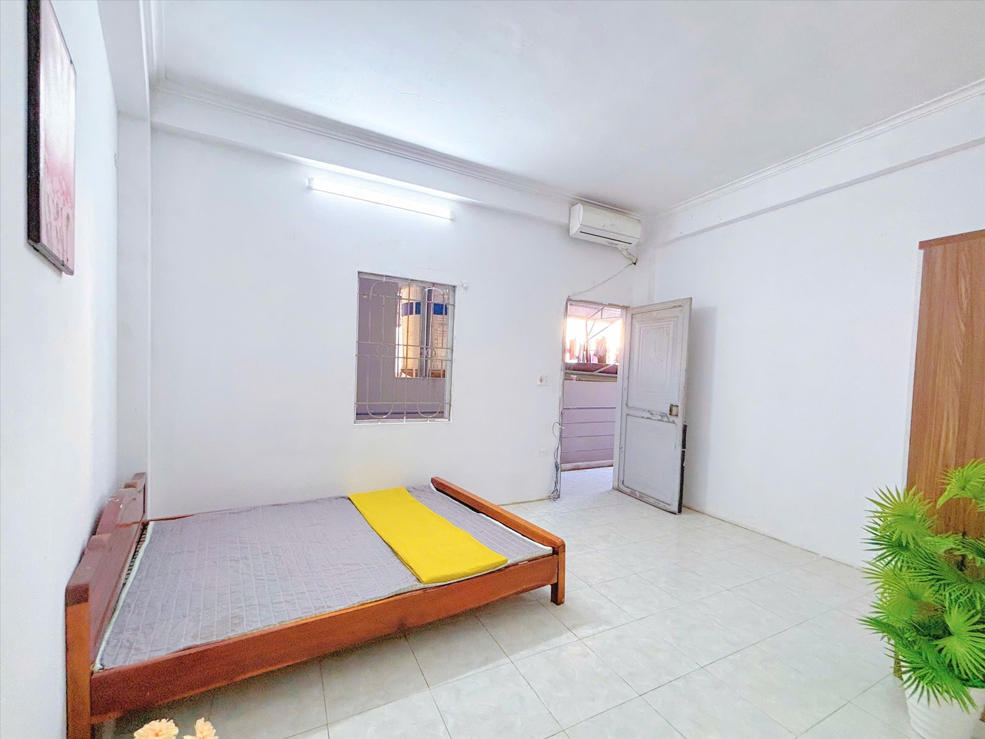 Phòng trọ Studio 22m2 tại Happyhomes 2 Cổ Nhuế - Bắc Từ Liêm - Phòng ngủ