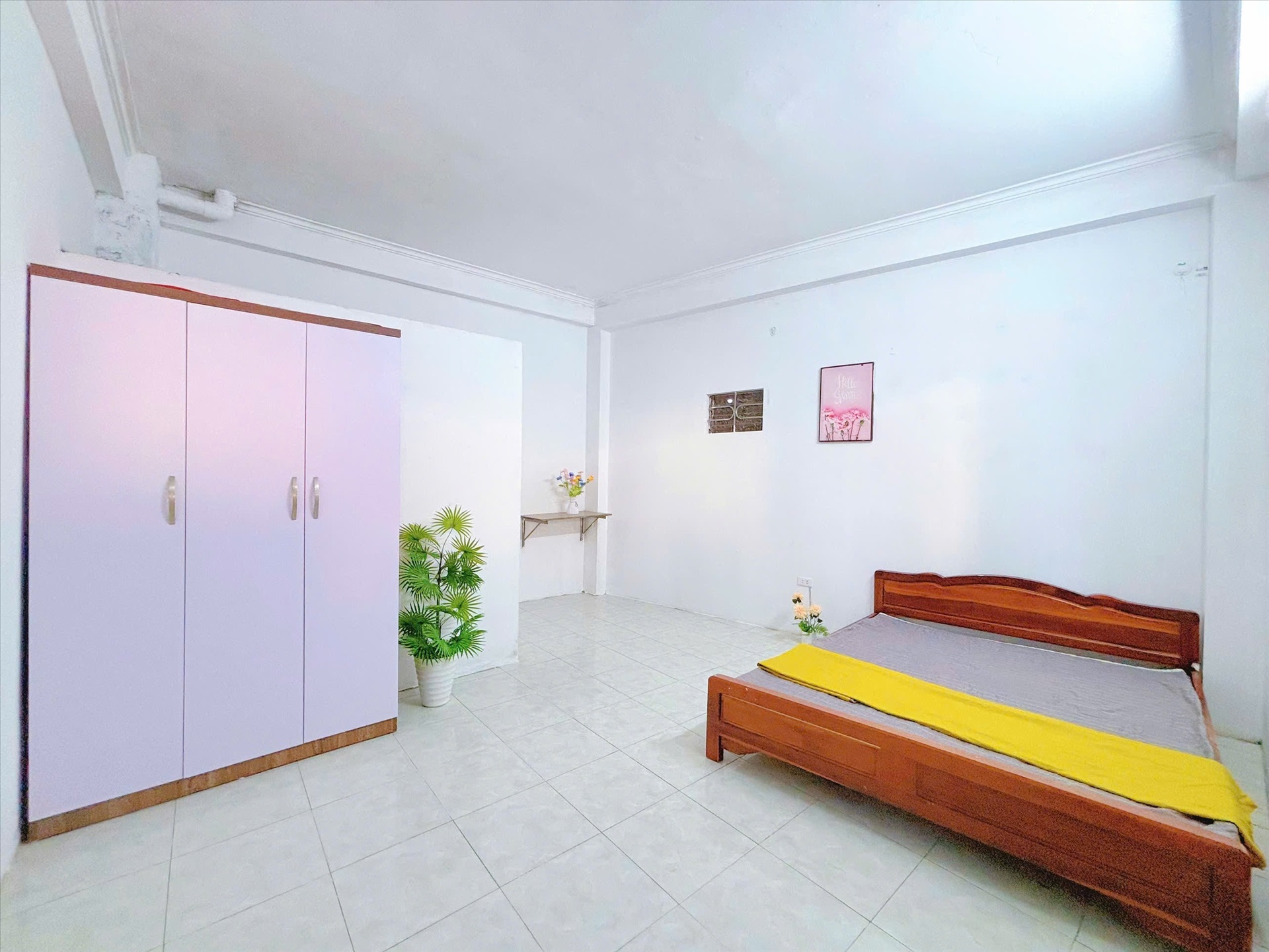 Phòng trọ Studio 22m2 tại Happyhomes 2 Cổ Nhuế - Bắc Từ Liêm - Phòng ngủ