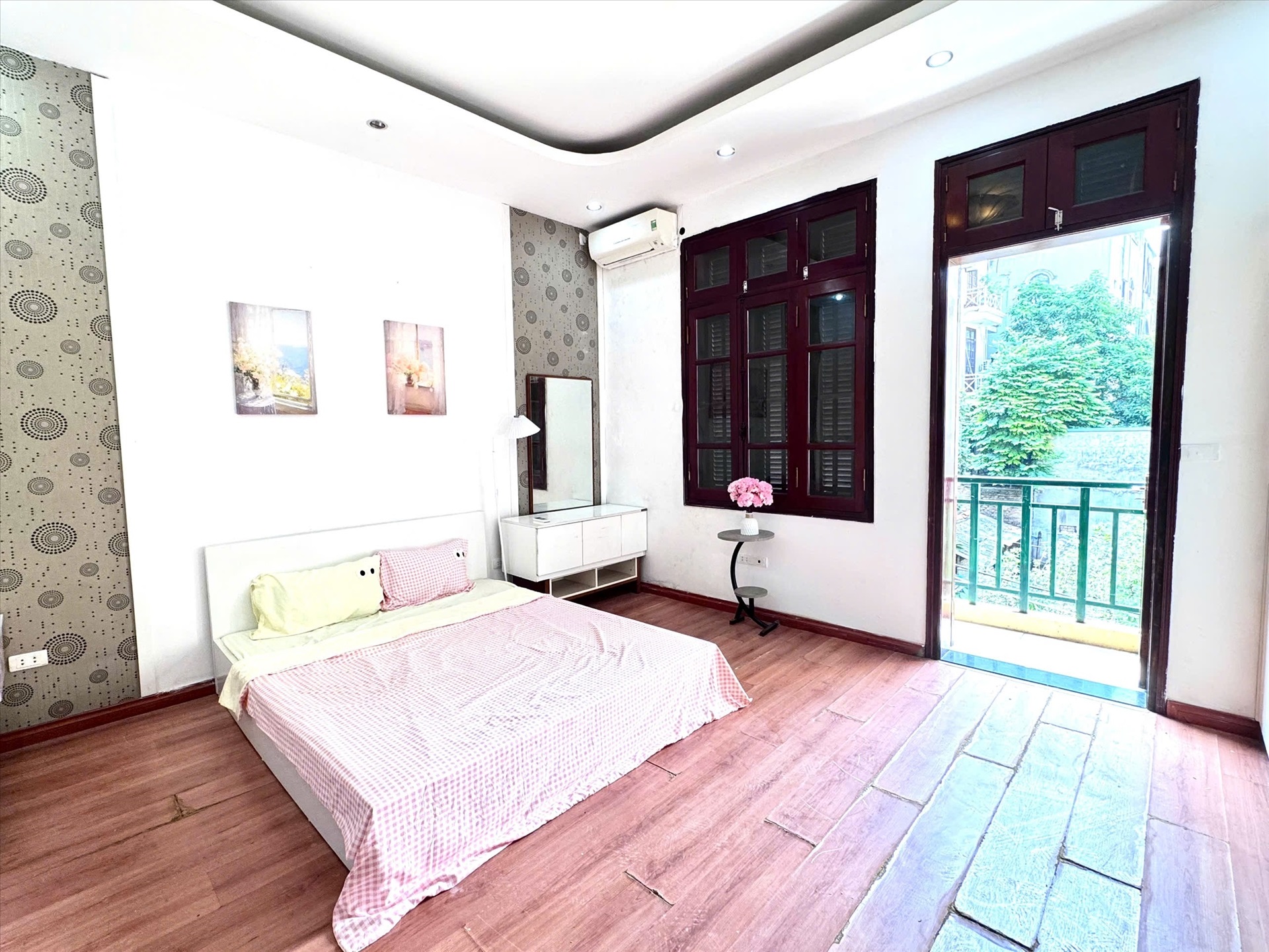 Phòng trọ Studio 25m2 tại Time House Âu Cơ - Tây Hồ - Phòng ngủ