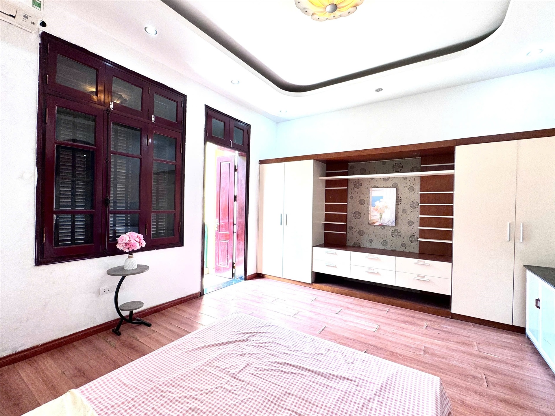 Phòng trọ Studio 25m2 tại Time House Âu Cơ - Tây Hồ - Phòng khách