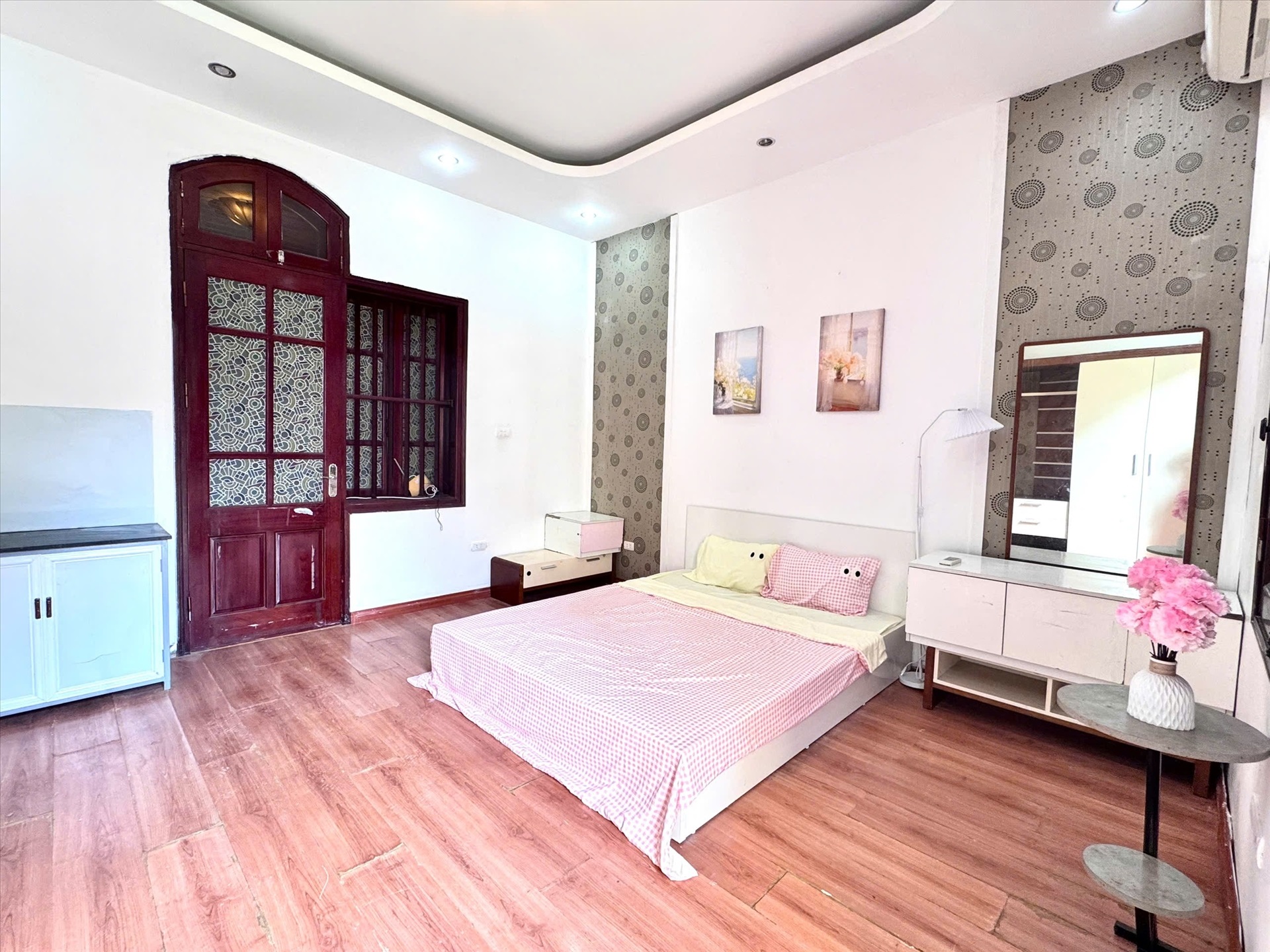 Phòng trọ Studio 25m2 tại Time House Âu Cơ - Tây Hồ - Phòng ngủ