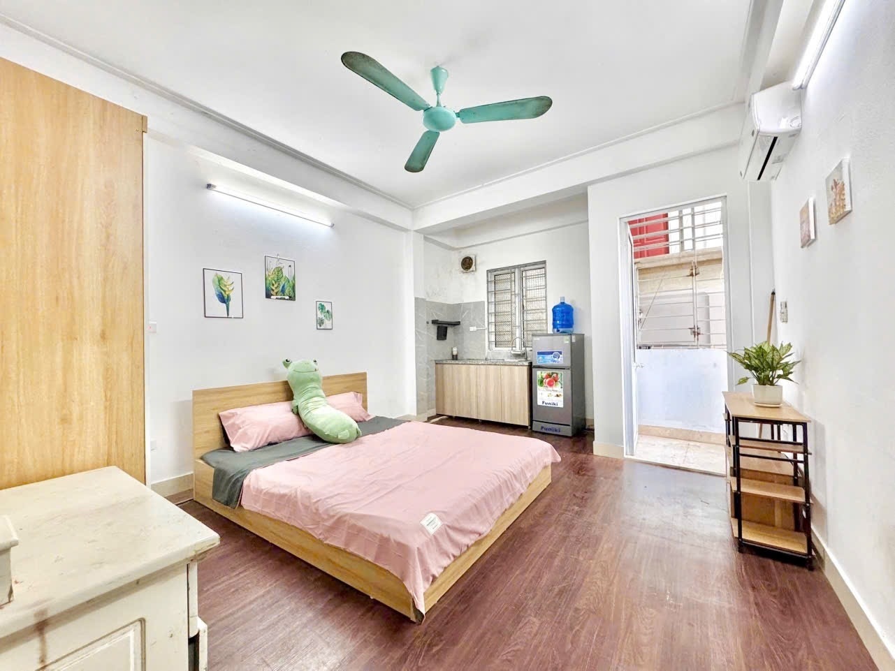 Phòng trọ Studio 30m2 tại TL House Dịch Vọng Hậu - Cầu Giấy - Phòng ngủ