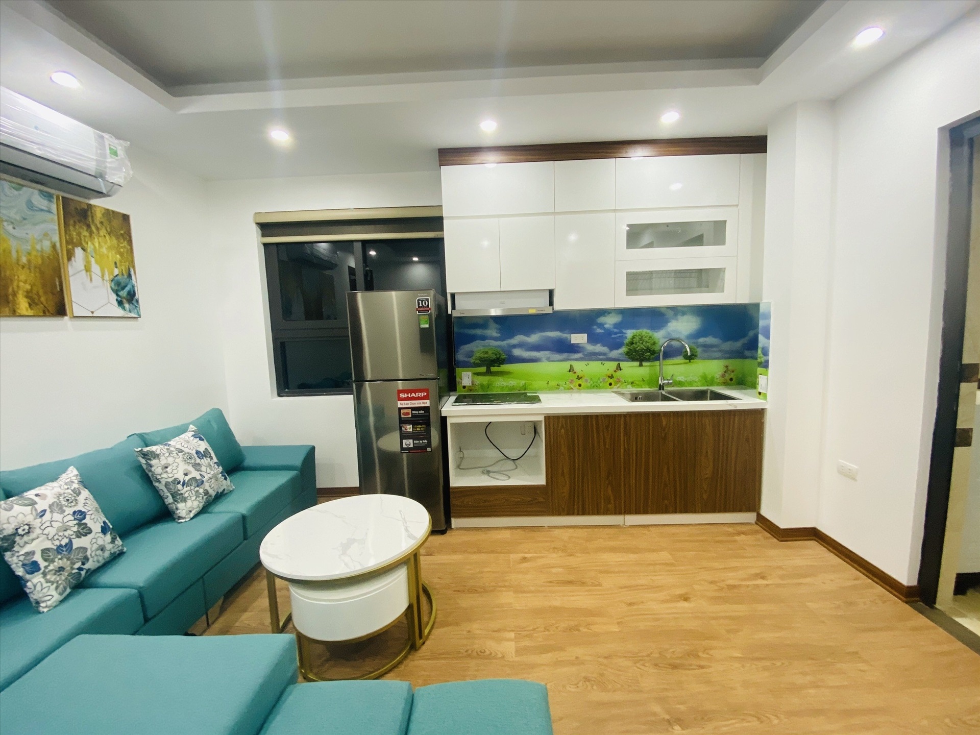 Phòng trọ 1 Phòng ngủ 40m2 tại GD Home 1 Võng Thị - Tây Hồ - Phòng bếp