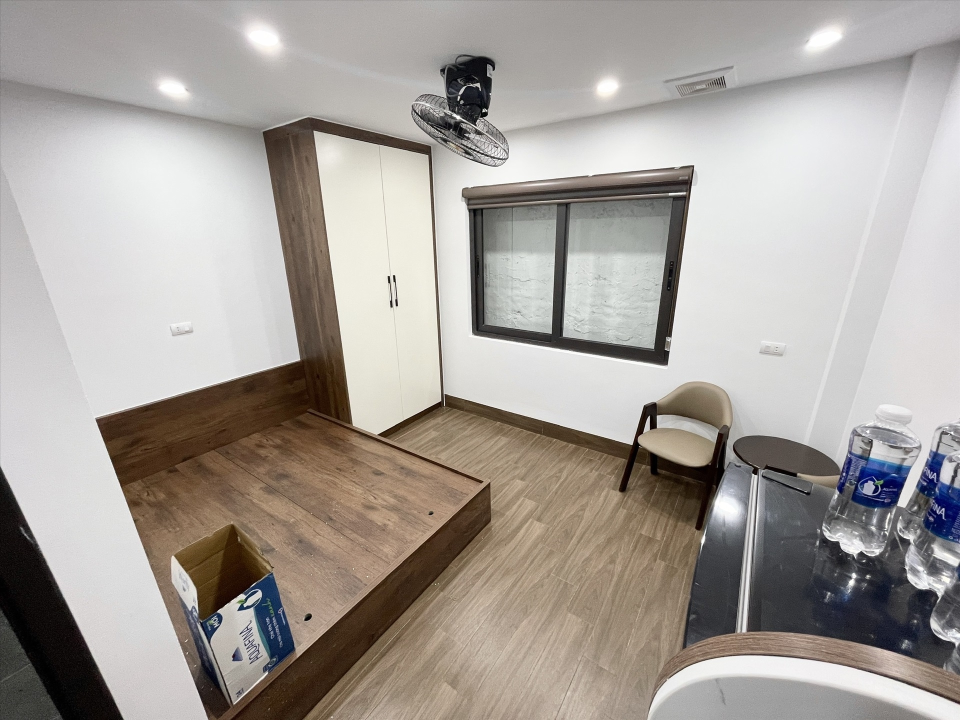 Phòng trọ Studio 20m2 tại Airstay Lê Trọng Tấn - Thanh Xuân - Phòng ngủ