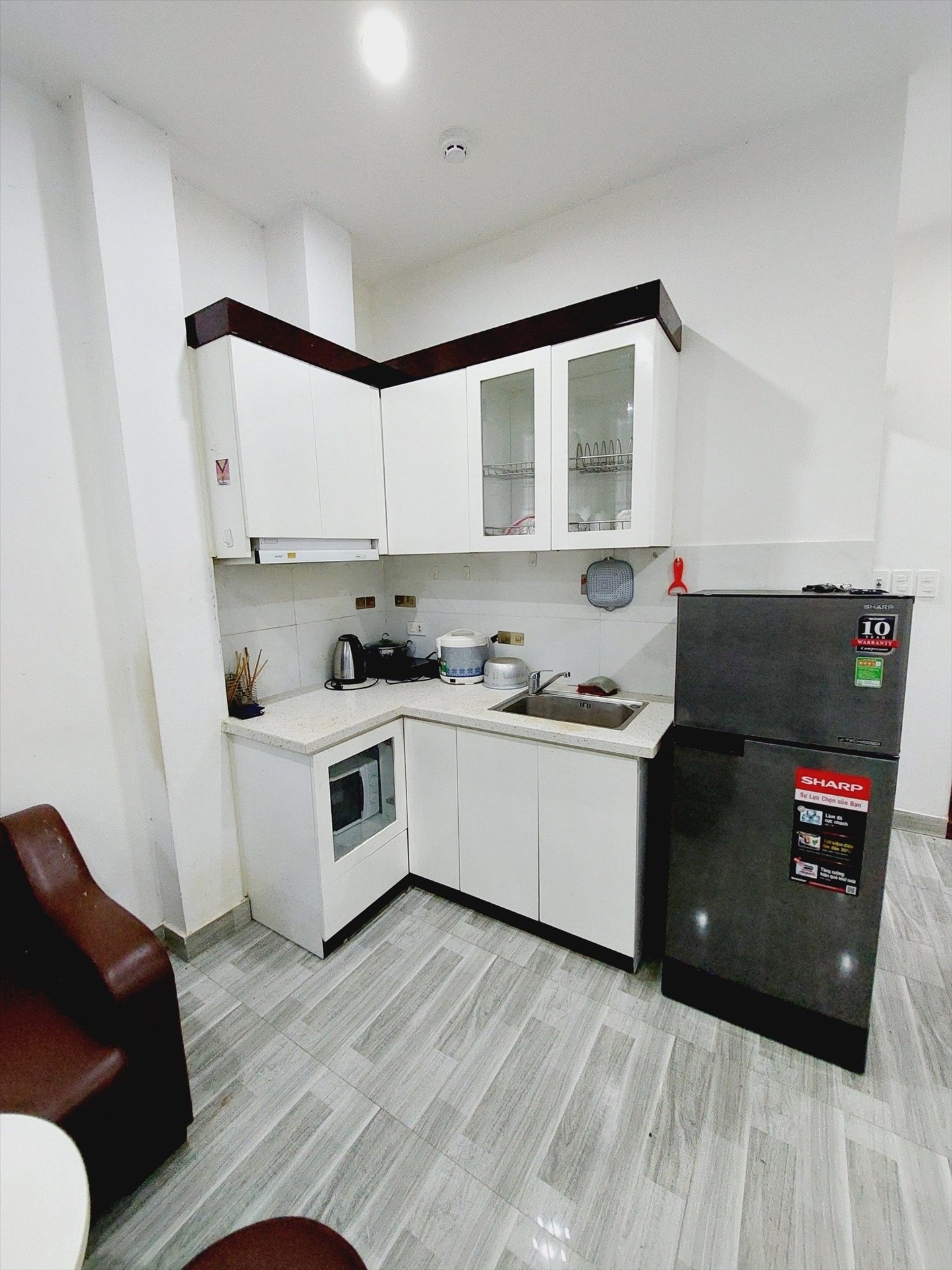 Phòng trọ 1 Phòng ngủ 40m2 tại GD Home 1 Lạc Long Quân - Cầu Giấy - Phòng bếp