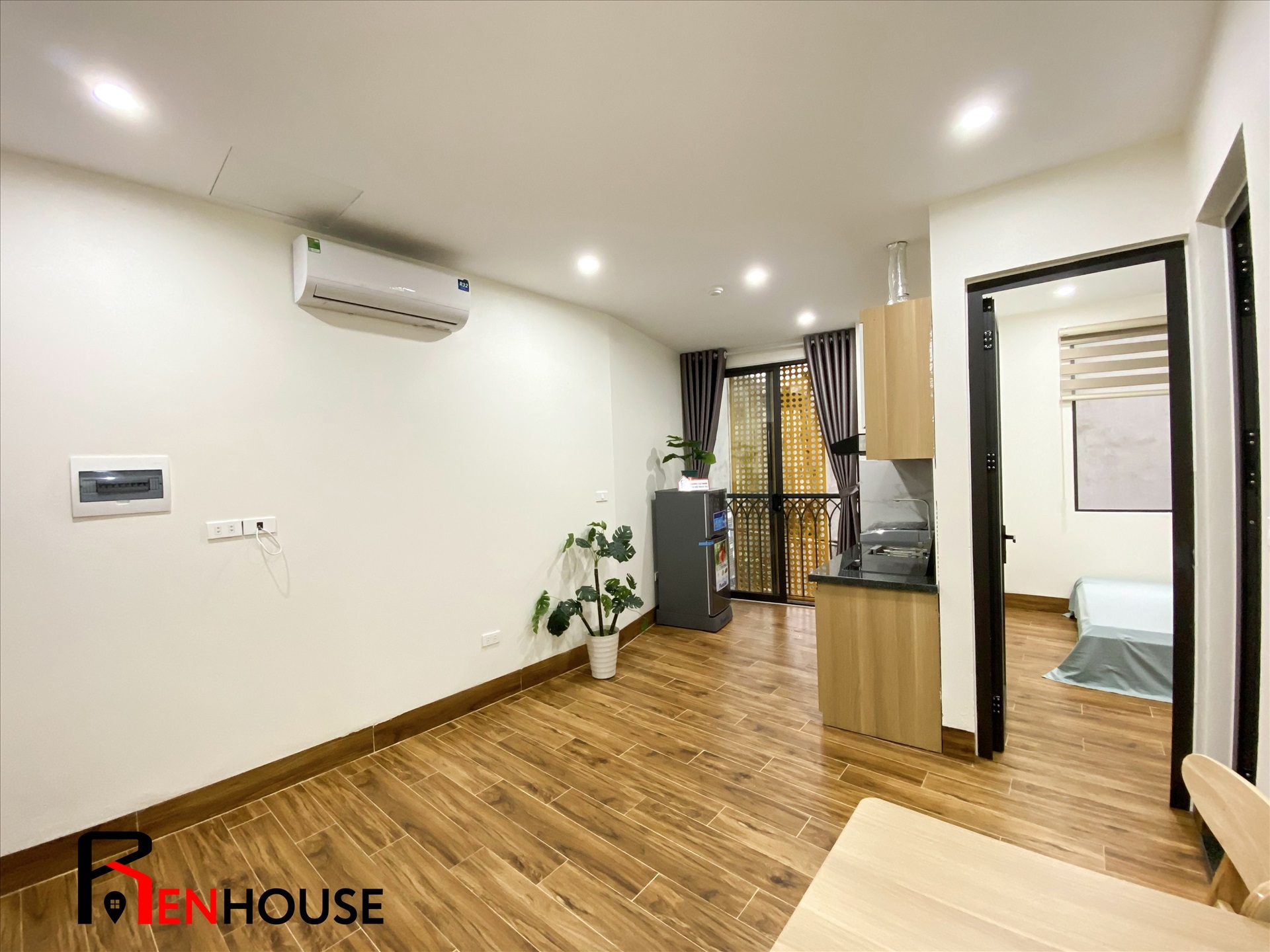 Phòng trọ 1 Phòng ngủ 35m2 tại RenHouse 4 Trần Thái Tông - Cầu Giấy - Phòng bếp
