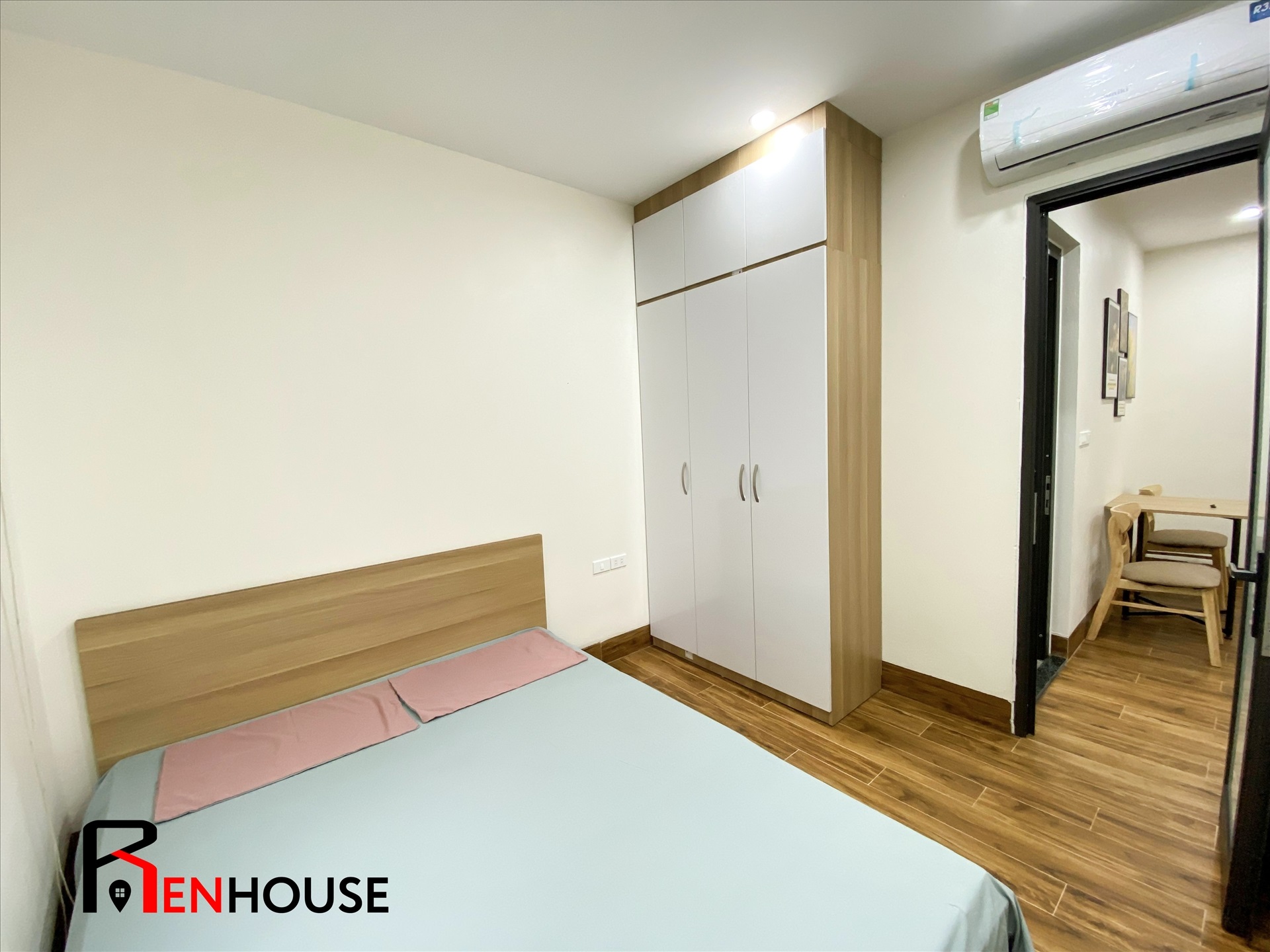 Phòng trọ 1 Phòng ngủ 35m2 tại RenHouse 4 Trần Thái Tông - Cầu Giấy - Phòng ngủ
