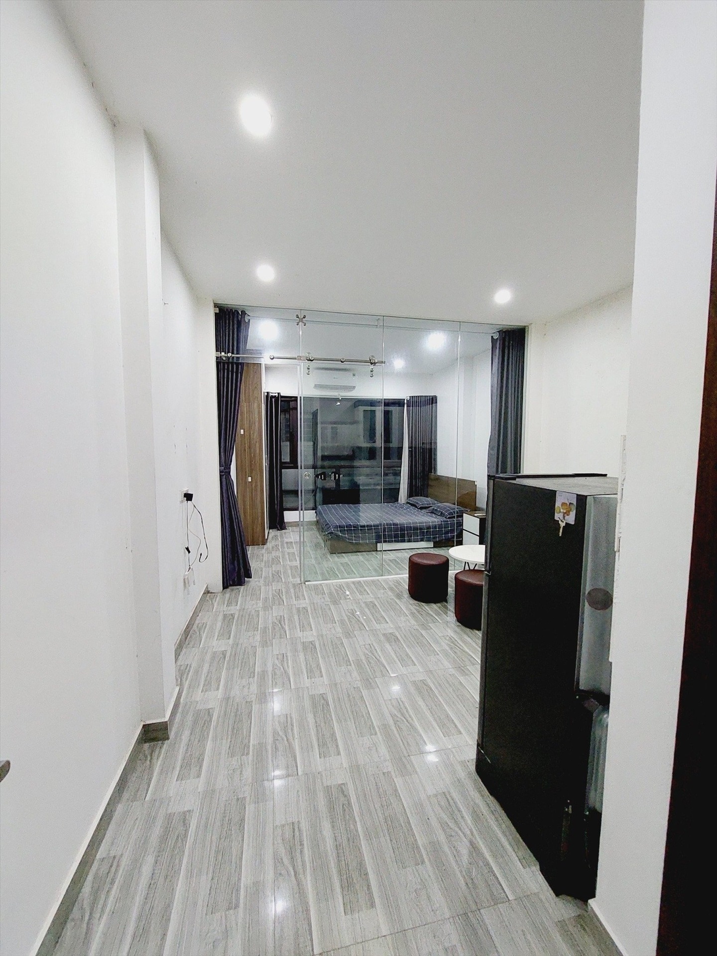 Phòng trọ 1 Phòng ngủ 40m2 tại GD Home 1 Lạc Long Quân - Cầu Giấy - Phòng khách