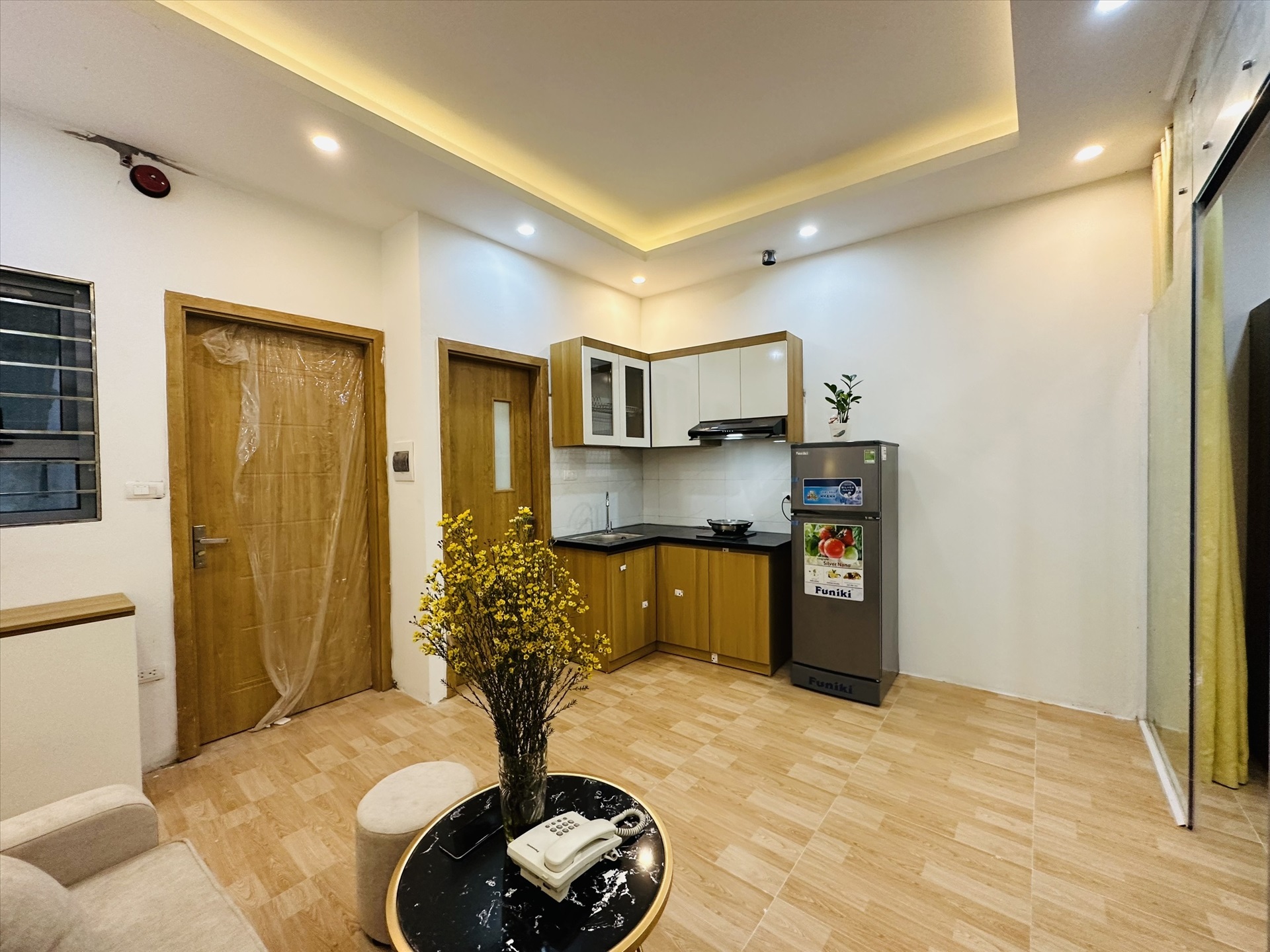 Phòng trọ 1 Phòng ngủ 40m2 tại GD Home Đê La Thành - Đống Đa - Phòng bếp