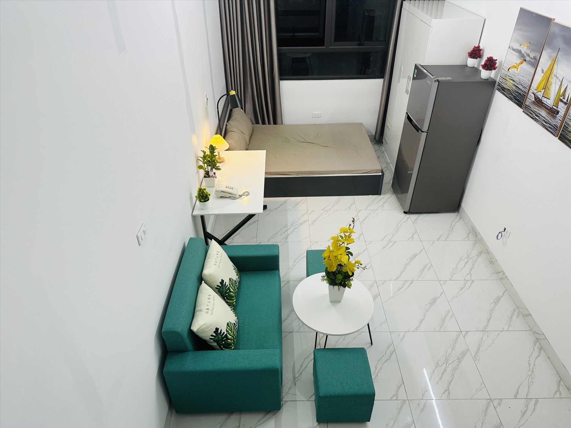 Phòng trọ Duplex 30m2 tại GD Home Nguyễn Phong Sắc - Cầu Giấy - Phòng ngủ