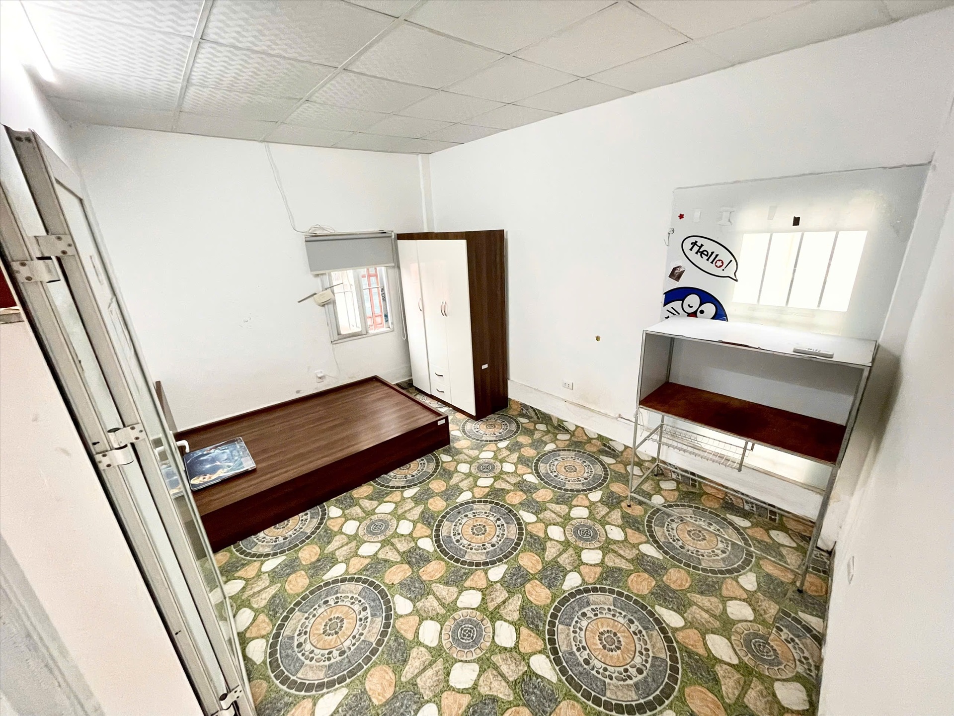 Phòng trọ Studio 20m2 tại Airstay Đường Láng - Đống Đa - Phòng ngủ