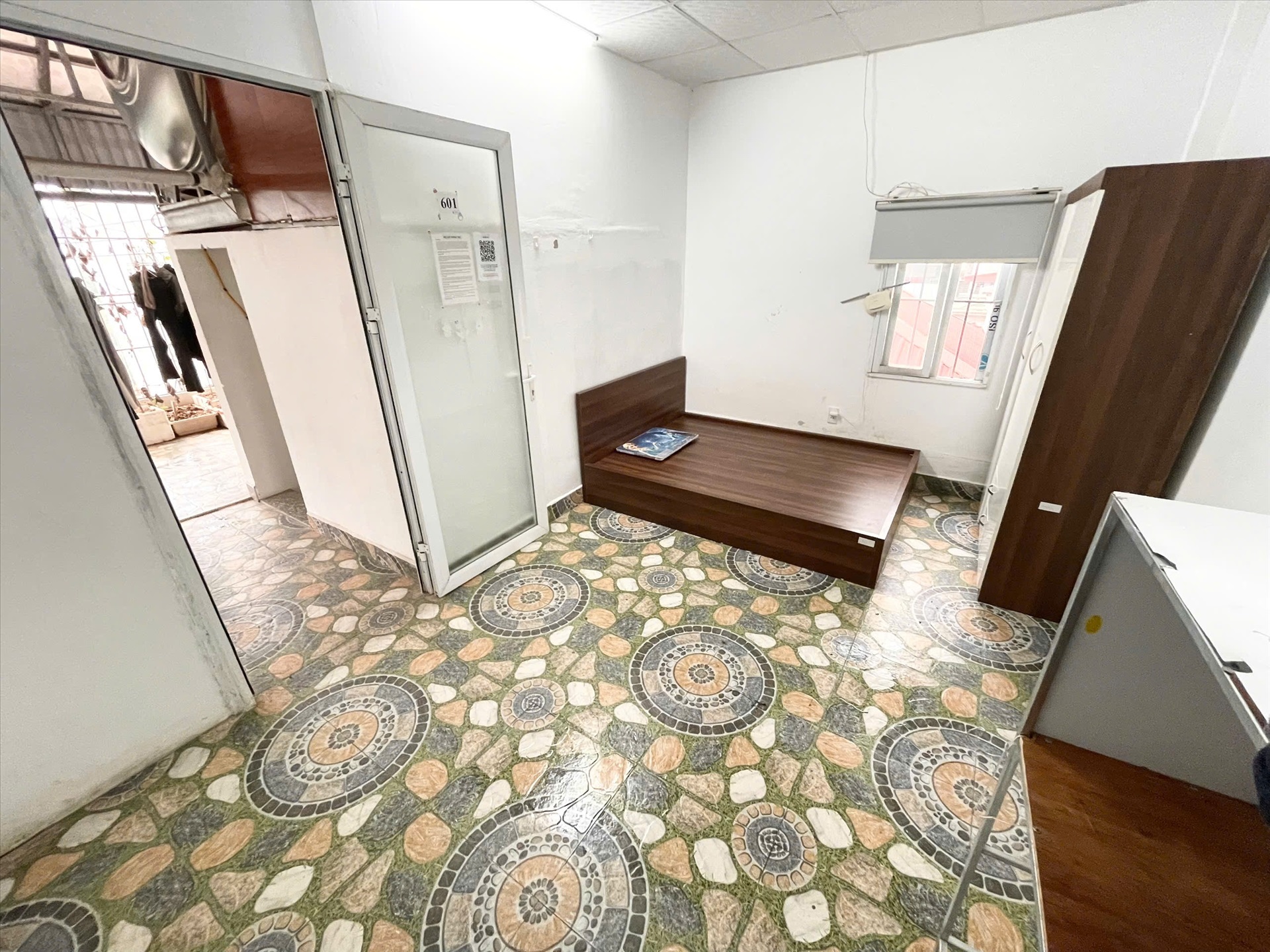 Phòng trọ Studio 20m2 tại Airstay Đường Láng - Đống Đa - Phòng ngủ